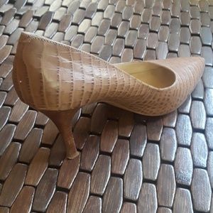 Gorgeous Brown Croc heeled Shoes